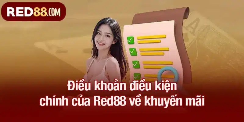 Điều khoản điều kiện chính của Red88 về khuyến mãi